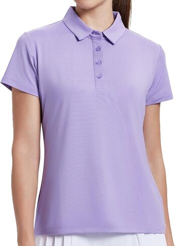 Women's Polo Shirts, Short Sleeve Dry Fit Moisture Wicking Performance Polo Shirt in Saudi Arabia