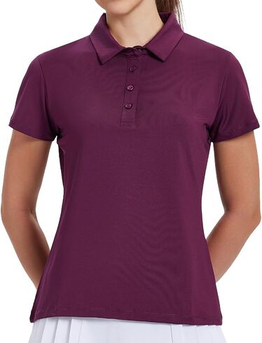 Women's Polo Shirts, Short Sleeve Dry Fit Moisture Wicking Performance Polo Shirt in Saudi Arabia