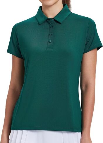 Women's Polo Shirts, Short Sleeve Dry Fit Moisture Wicking Performance Polo Shirt in Saudi Arabia