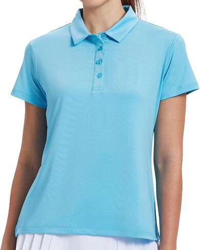 Women's Polo Shirts, Short Sleeve Dry Fit Moisture Wicking Performance Polo Shirt in Saudi Arabia
