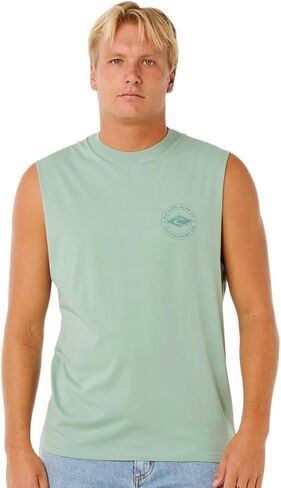 Rip Curl Staple Men's Muscle Tank - Aloe in Kuwait