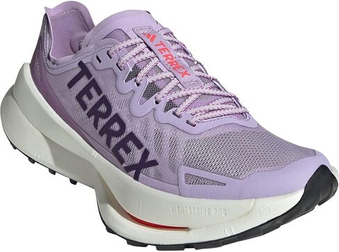 adidas Terrex, Terrex Agravic Speed Ultra Trail Running Shoe - Women's, Powder Plum/Aurora Plum/Lucid Red, 8.0 in Kuwait