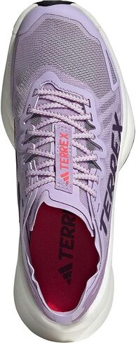 adidas Terrex, Terrex Agravic Speed Ultra Trail Running Shoe - Women's, Powder Plum/Aurora Plum/Lucid Red, 8.0 in Kuwait