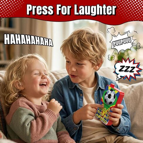 Aooess Sound Effects Machine Toy for Kid: Soccer Portable Fidget Sound Machine with 16 Realistic Sports & Funny Sounds, Noise Maker Prank, Ideal Birthday for Children in Saudi Arabia