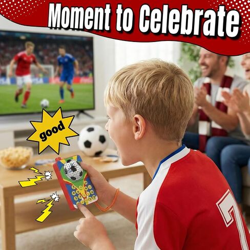 Aooess Sound Effects Machine Toy for Kid: Soccer Portable Fidget Sound Machine with 16 Realistic Sports & Funny Sounds, Noise Maker Prank, Ideal Birthday for Children in Saudi Arabia