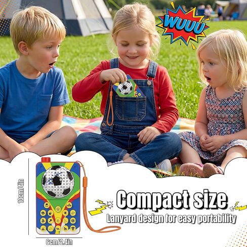 Aooess Sound Effects Machine Toy for Kid: Soccer Portable Fidget Sound Machine with 16 Realistic Sports & Funny Sounds, Noise Maker Prank, Ideal Birthday for Children in Saudi Arabia