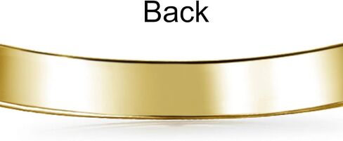 Bling Jewelry Personalized 18K Gold Plated Brass Tiny Identification Tag ID Bracelet Lightweight For Small Wrists 5 Inch Custom Engraved in Kuwait