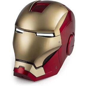 1:1 Wearable Helmet Mask with Glowing Eyes, Adults Cosplay Gift | Durable for Repeated Use(Medium) in Saudi Arabia
