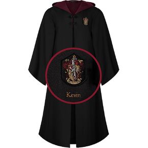 Harry Potter Personalized Gryffindor Robe - Official Hogwarts House Costume - Embroidered Crest & Wand Pocket - XL-XXL in Saudi Arabia