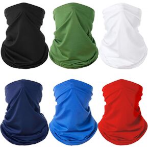 Neck Gaiter Face Mask Cooling UV Protection Breathable Dustproof Bandana Sunscreen Scarf for Men Women Outdoor Sports Hiking Fishing Gear in Saudi Arabia