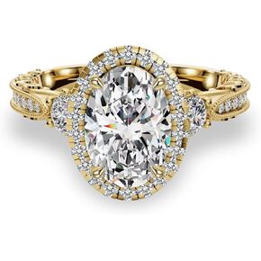 Promise Rings for Her, Solitaire Engagement Rings for Women Oval Cut Cubic Zirconia Wedding Bands for Women Girls Wife Graduation Gifts for Sister Wedding Gifts Size 5-10 in Kuwait