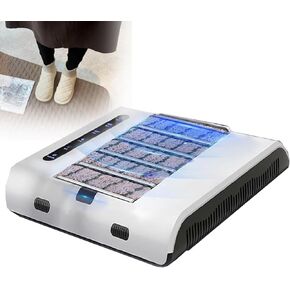 Fully Automatic Rechargeable Shoe Sole Cleaning Machine, 260RPM Induction Shoe Polisher with 1000PA Suction, Quick Wipe in 5s, Ideal for Home & Office Use in Kuwait