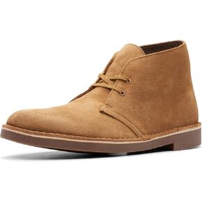 Clarks Men's Bushacre 2 Chukka Boot, Black Suede, 11 Wide in Kuwait
