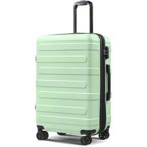 Tolino Luggage 2 Piece（20in/24inch Expandable Luggage Hardshell PC+ABS Leopard Suitcase with Spinner Wheels TSA Lock, Lightweight Rolling Suitcase for Women Cheetah Print in Saudi Arabia