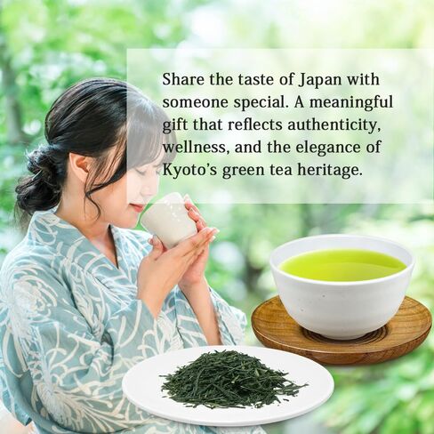 Premium Uji Sencha Green Tea – Authentic Japanese Loose Leaf Tea from Kyoto, 1.41 oz (40g) Tin – Freshly Harvested, Aromatic & Smooth Japanese food in Saudi Arabia