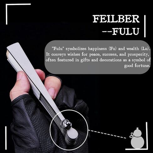 Titanium Folding Fan Kung Fu Fan Hand Held Folding Fan Portable Tai Chi Chinese Japanese Fan EDC for Men and Women 5.5" (White) in Kuwait