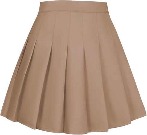 Pleated Skirts for Women High Waist Mini Skorts with Undershorts Womens Casual Party Skort Cheerleader Skater Skirt in Saudi Arabia
