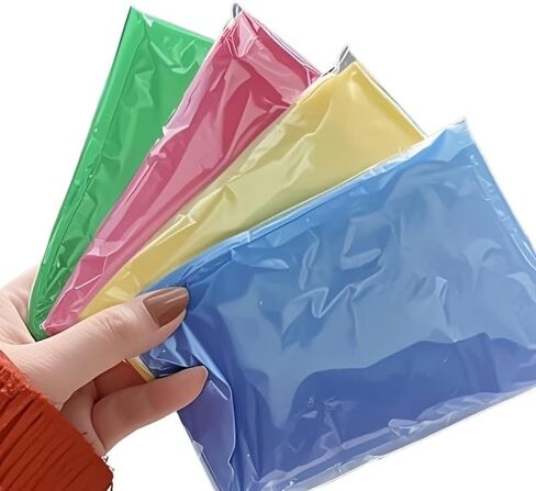 8-Pack Portable Compressed Raincoats, Disposable Emergency Rain Ponchos for Adults, Lightweight Pocket Size Rain Gear for Hiking, Camping & Fishing, Windproof PE Poncho, Assorted Colors in Kuwait
