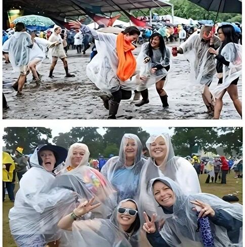 8-Pack Portable Compressed Raincoats, Disposable Emergency Rain Ponchos for Adults, Lightweight Pocket Size Rain Gear for Hiking, Camping & Fishing, Windproof PE Poncho, Assorted Colors in Kuwait
