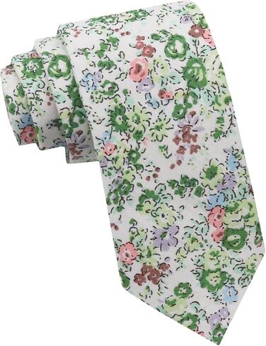 Floral Cotton Boys Tie, 2.36" Self-Tied Skinny Ties Girls Boys' Necktie for School Uniform Wedding Graduation Daily in Kuwait