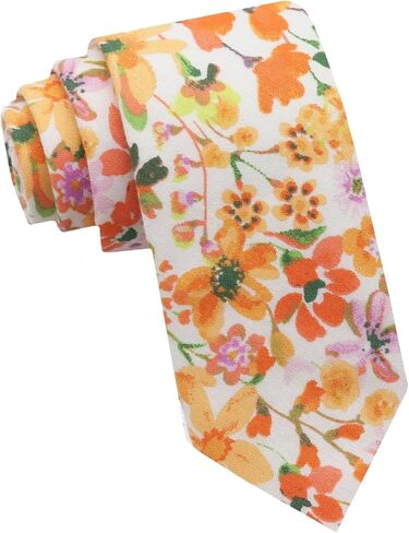 Floral Cotton Boys Tie, 2.36" Self-Tied Skinny Ties Girls Boys' Necktie for School Uniform Wedding Graduation Daily in Kuwait