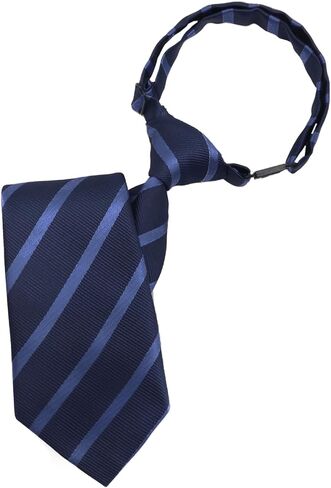 Kids Tie Striped Ties for Boys 5-12 Pre-tied Adjustable Neckties for School Uniform Wedding Party Graduation in Kuwait
