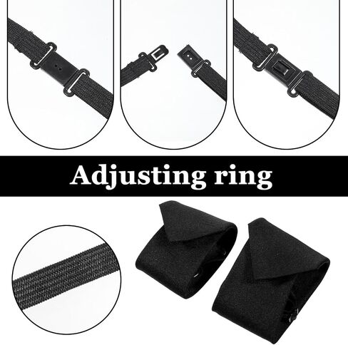 Boys Pre-Tied Necktie 2 Pack – Adjustable Kids Tie for Wedding, Graduation & School Uniform, Solid Black Formal Necktie for Boys, Teens & Men, Comfortable Hook & Loop Closure in Kuwait