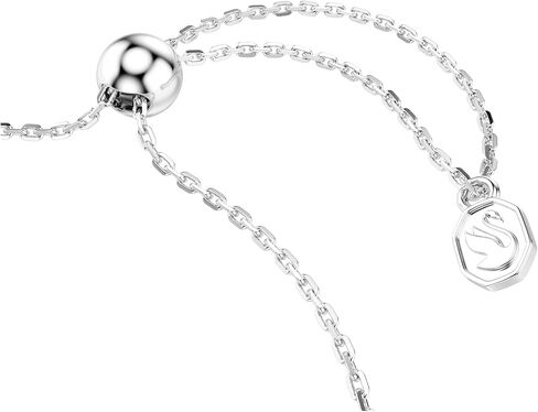 Swarovski Lifelong bracelet, Pavé, Bow, White, Rhodium plated in Saudi Arabia