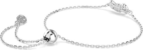 Swarovski Lifelong bracelet, Pavé, Bow, White, Rhodium plated in Saudi Arabia