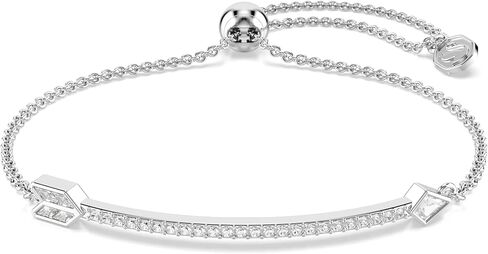Swarovski Idyllia bracelet, Mixed cuts, Arrow, White, Rhodium plated in Saudi Arabia