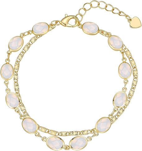 Dainty Gold Hand Chain Bracelets for Women Waterproof,14K Gold Plated Ring Bracelet Hand Chain Set, Adjustable Non Tarnish Hand Chain Stackable Cubic Zirconia Bracelet Summer Fashion Jewelry Gifts in Saudi Arabia