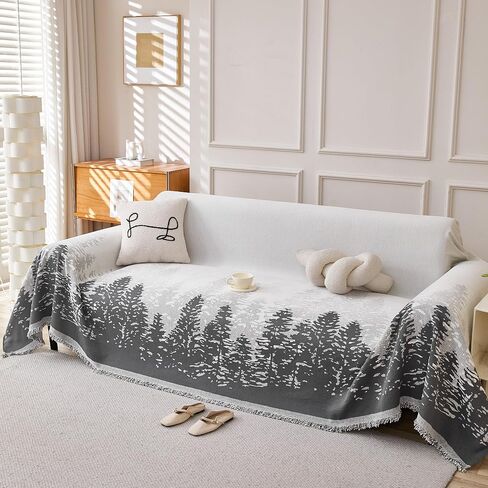 Armchair Couch Cover for Dogs 1 Cushion, Washable Recliner Covers Sofa Protector, Oversized Single Chair Cover, Accent Chair Couch Slipcovers, Pet Couch Cover Blanket,Floral Coffee, 71"x91" in Kuwait