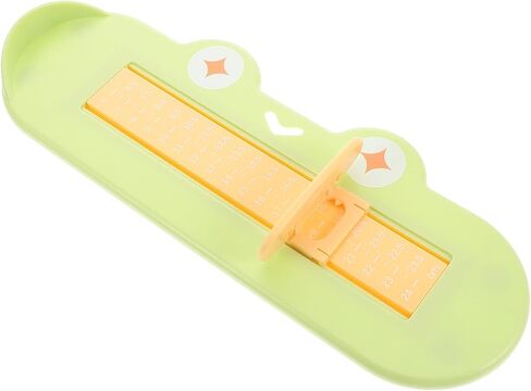Housoutil Foot Gauge Measuring Tool for Foot Measuring Device with Ruler for Accurate Shoe Size Measurement Green Household Use in Kuwait
