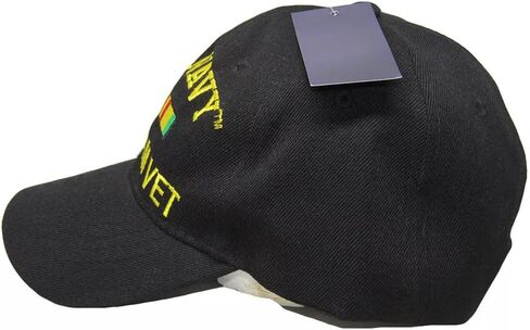 Black US Navy Vietnam Veteran Hat Baseball Ball Cap Military (Officially Licensed by The US Navy) in Kuwait