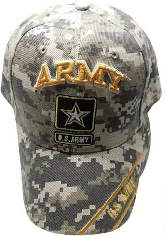 Trade Winds U.S. Army Veteran Hat Army Strong Military Officially Licensed ACU CAMO Cap in Kuwait