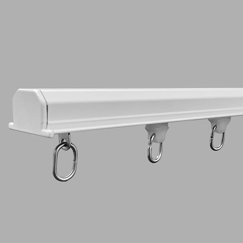 Curtain Tracks and Fittings, Ceilingain Rail Aluminum Invisibleain Track Room Divider Embeddedain Rod for Livingroom,Bedroom/a/4.9Ft/150Cm(B,7.9Ft/240Cm) in Kuwait