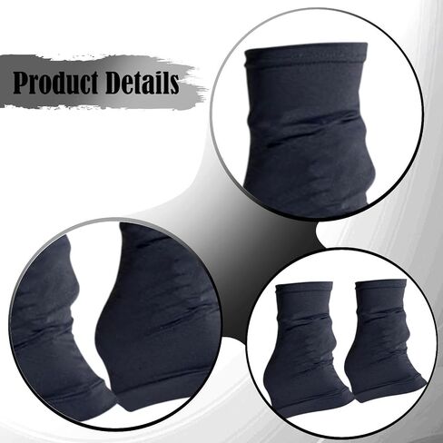 Qianly 2 Pieces Figure Skating Leg Warmers Decoration over The Boot for Yoga Ballet in Saudi Arabia