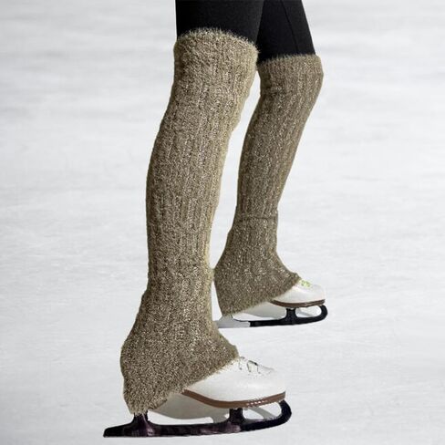 Figure Skating Leg Warmers Long Leg Warmers for Winter Sports Training in Saudi Arabia