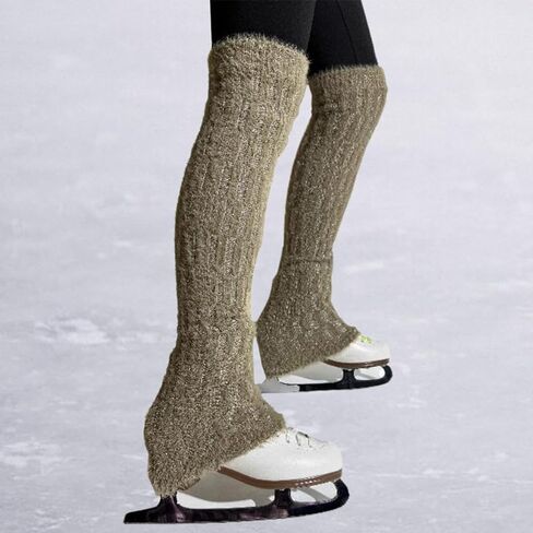 Figure Skating Leg Warmers Long Leg Warmers for Winter Sports Training in Saudi Arabia