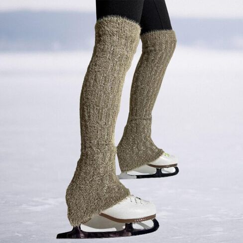 Figure Skating Leg Warmers Long Leg Warmers for Winter Sports Training in Saudi Arabia