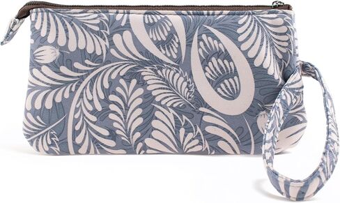 M-Plateau Nylon Wristlet Wallet Purse for Women, 7.1x3.6 inches, Waterproof Small Handbag with Multiple Pockets in Saudi Arabia