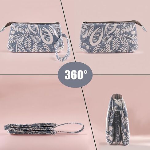 M-Plateau Nylon Wristlet Wallet Purse for Women, 7.1x3.6 inches, Waterproof Small Handbag with Multiple Pockets in Saudi Arabia