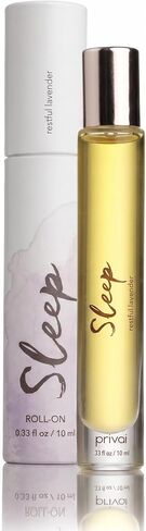 PRIVAI Lavender Essential Oil Roll-On Mini- Sleep, 10 ML, Aromatherapy for Mind and Body with Jojoba Oil – Comforting Wellness Blend for Relaxation in Saudi Arabia
