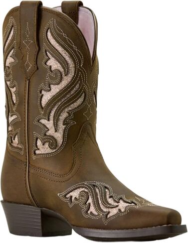 ARIAT unisex-child Fashion Bliss D Toe Western Boot in Kuwait