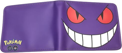 Cute Pokemon Tri-Fold Wallet for boy and girls - PU Leather Small Clutch, Coin & Card Pouch. (white) in Saudi Arabia
