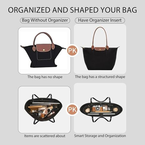 Laptop Sleeve Bag Organizer for Longchamp Le Pliage Large in Saudi Arabia