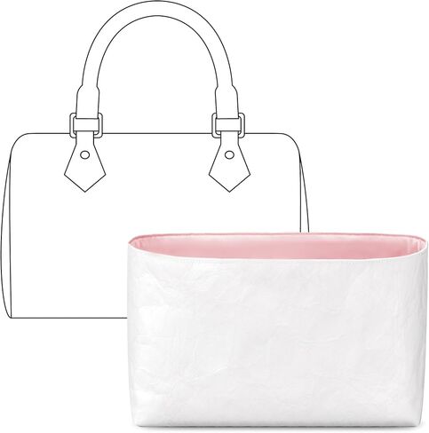 Handbag Organizer Insert for LV Speedy 30, Custom Fit Inside Premium Vanile Lightweight WaterResistant Purse Insert with Cup Holder Accessories in Kuwait
