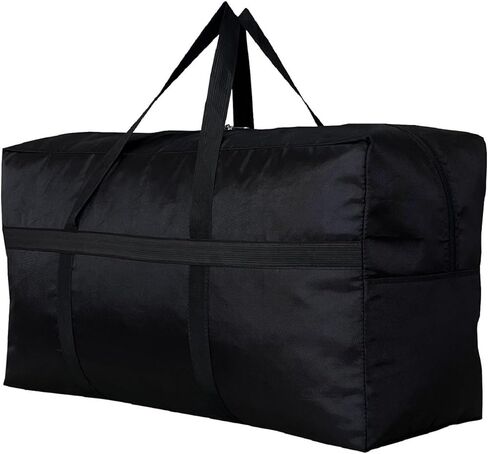 YiKitHom Extra Large Storage Duffle Bag with Zippers and Handles, Heavy Duty Blue Big Long Travel Bag -42x23x13.5Inch in Saudi Arabia