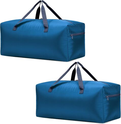 iFARADAY Foldable Duffel Bag 30" / 75L Lightweight with Water Rresistant for Travel-Black in Kuwait