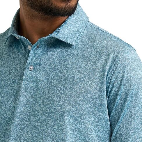 Wrangler Men's Paisley ATG Performance Polo in Kuwait